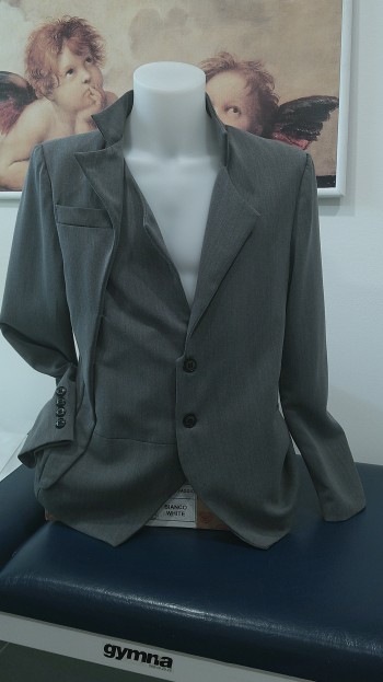 Giacca uomo giovane grigia