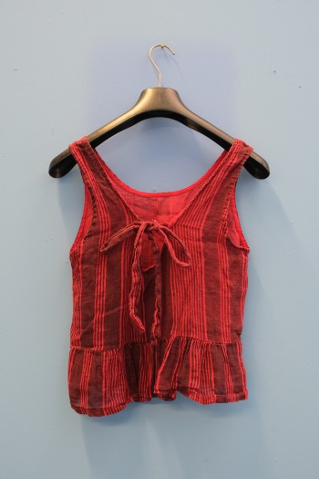 Top cotone garzato