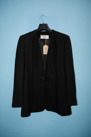 Giacca elegante nera donna