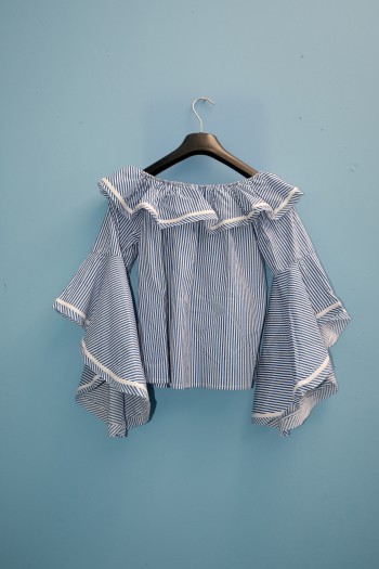 Camicetta con volants