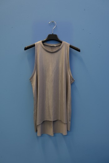 Canotta effetto lurex