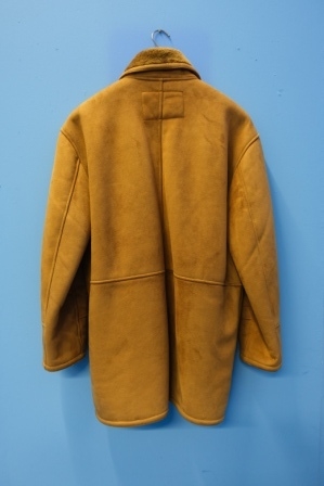 Giaccone uomo pelle scamosciato