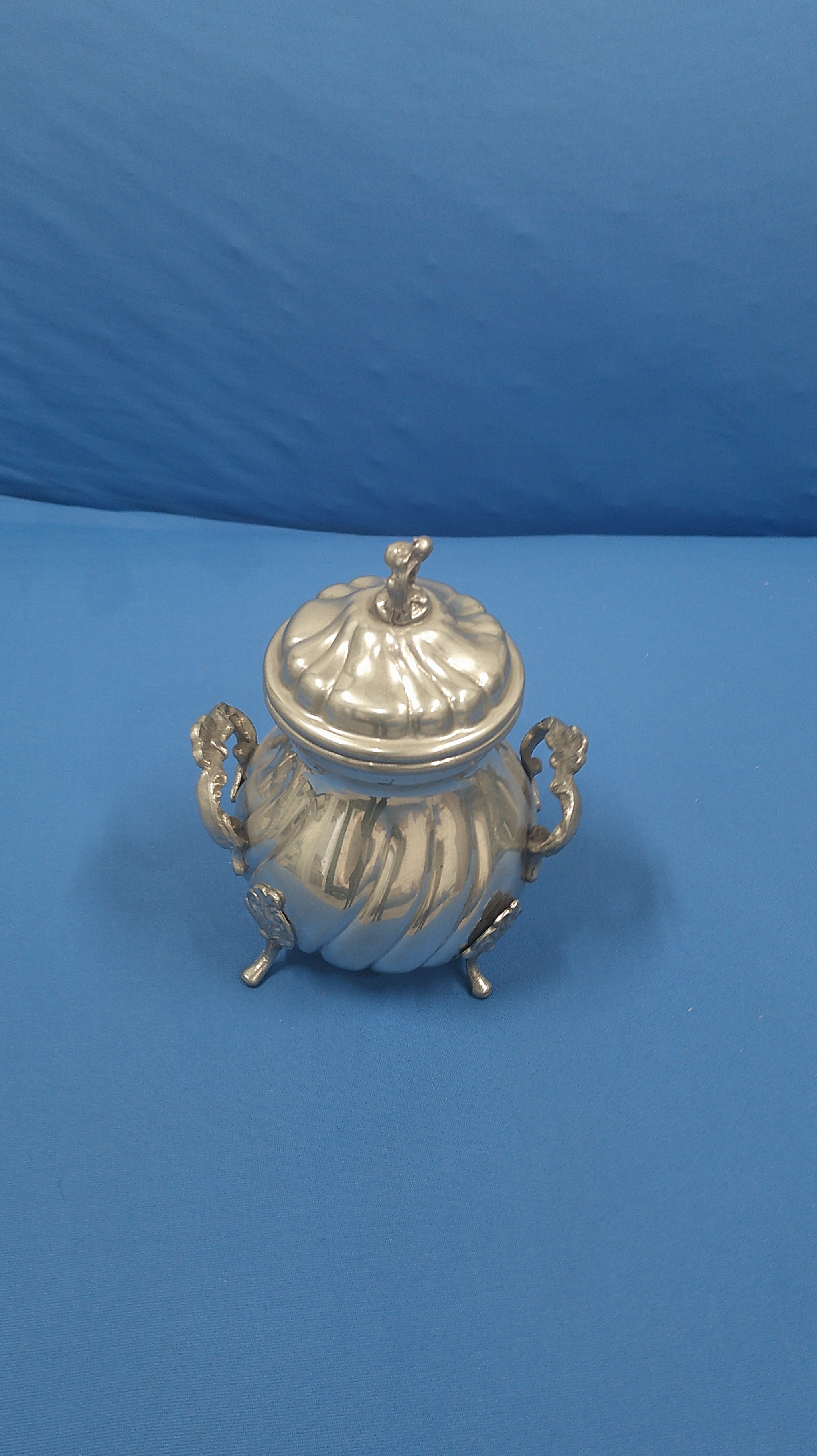 zuccheriera in peltro