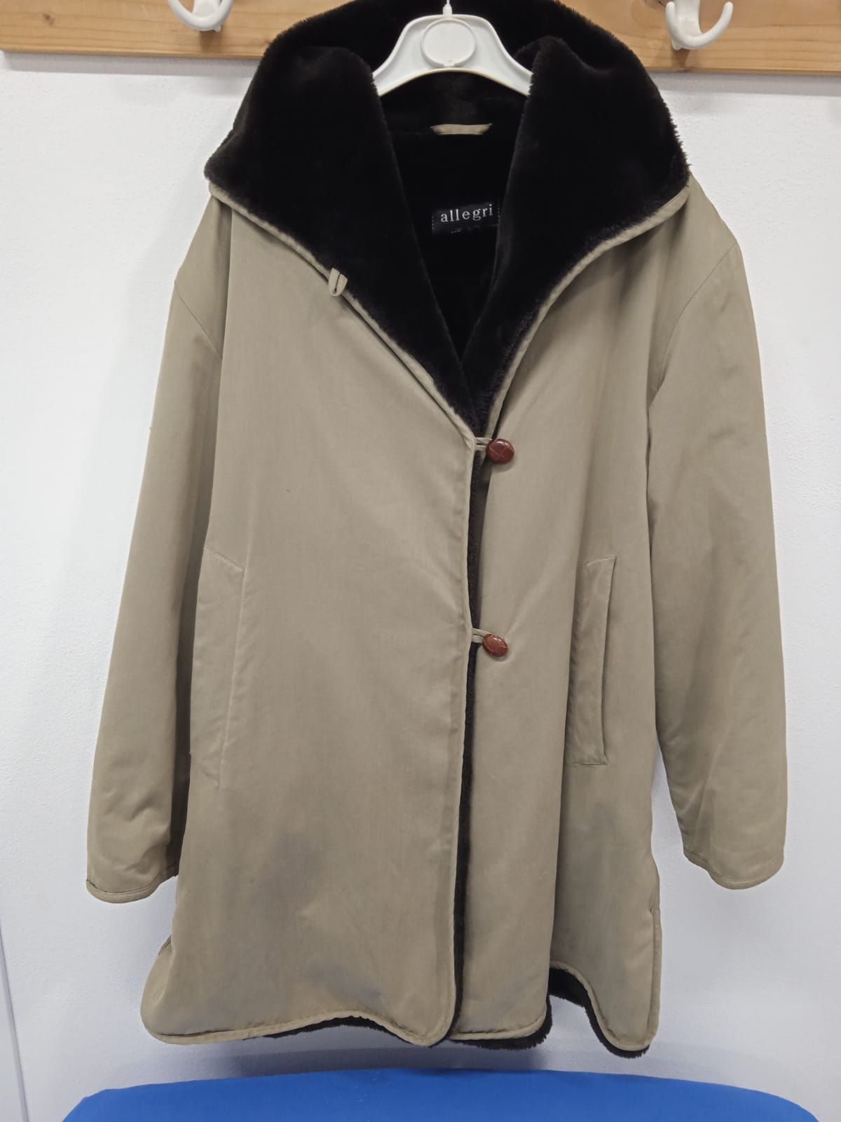 Giaccone donna con ecopellicia