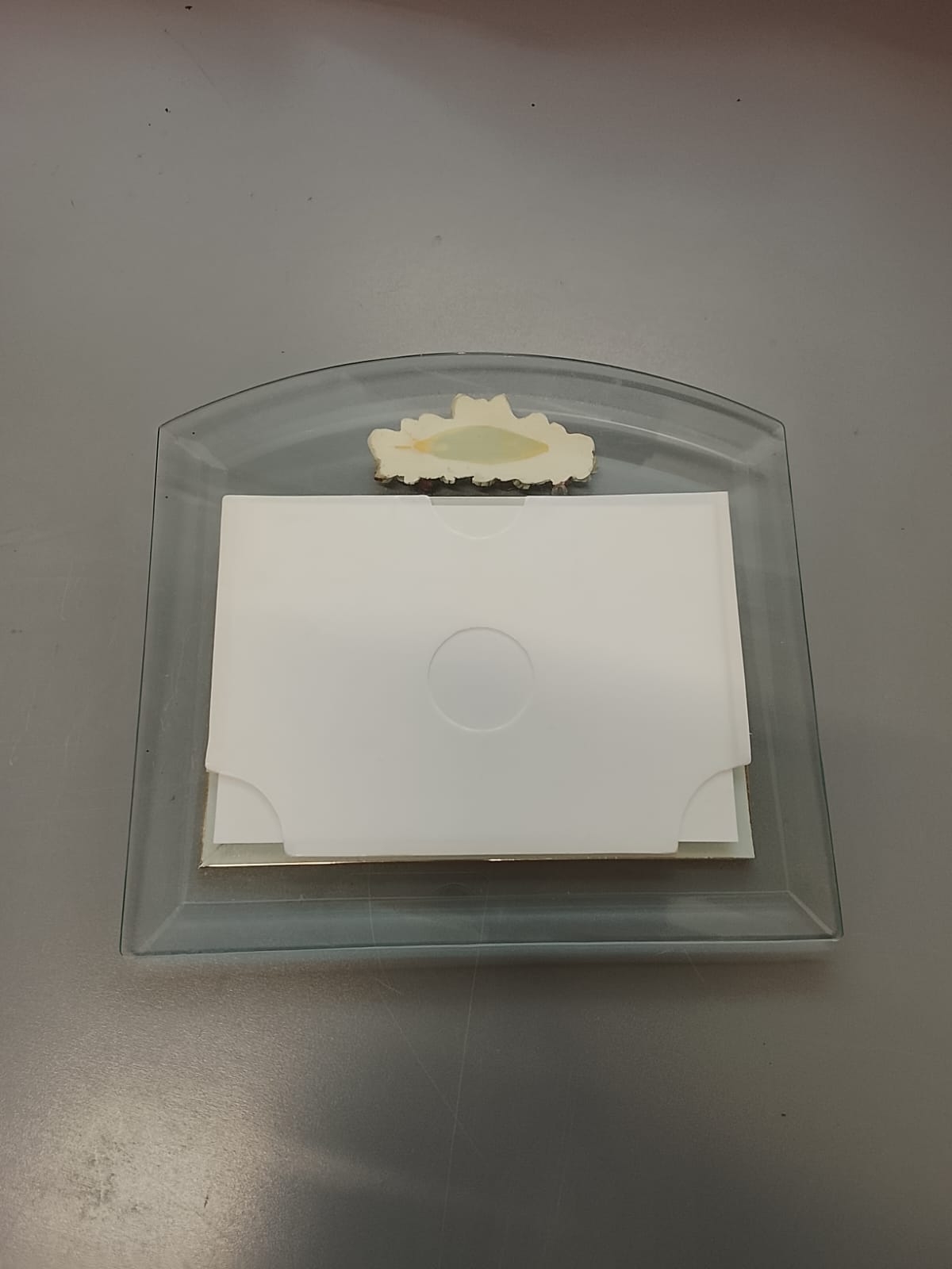 Cornice in plexiglass