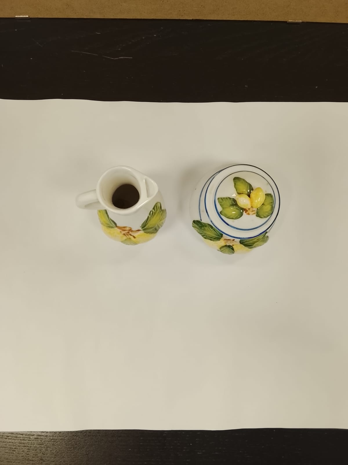 Piccolo set in ceramica